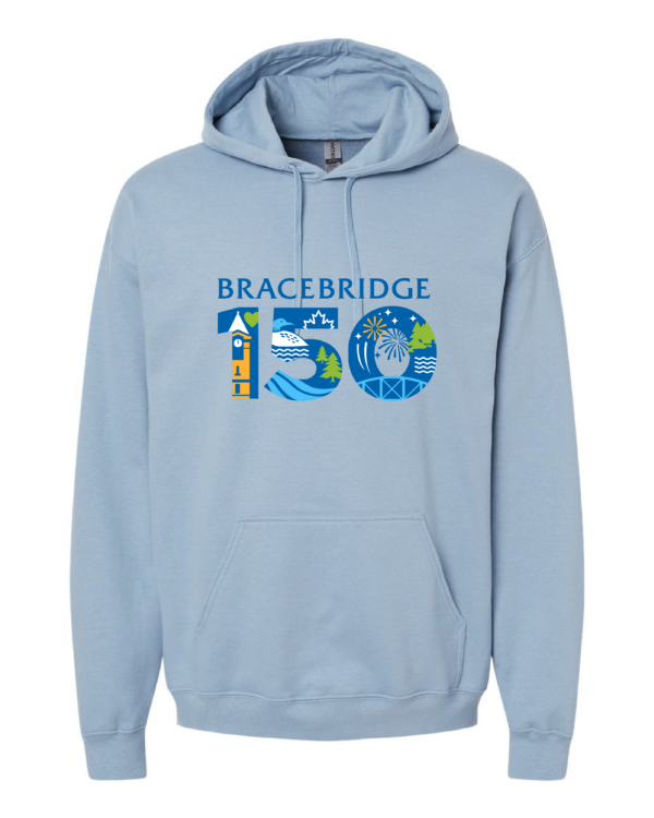 Stone Blue Bracebridge 150 Softstyle Hoodie
