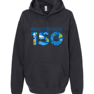 Black Bracebridge 150 Softstyle Hoodie