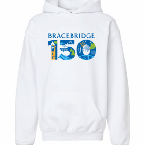 White Bracebridge 150 Softstyle Hoodie (Youth)