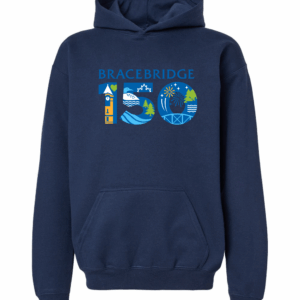Navy Bracebridge 150 Softstyle Hoodie (Youth)